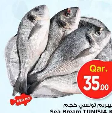 Sea Bream, QAR 35.00 at Mark and Save