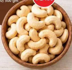 Cashew Nut Plain (W 320), QAR 19.00 at Safari Hypermarket