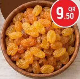 Golden Raisin, QAR 9.50 at Safari Hypermarket