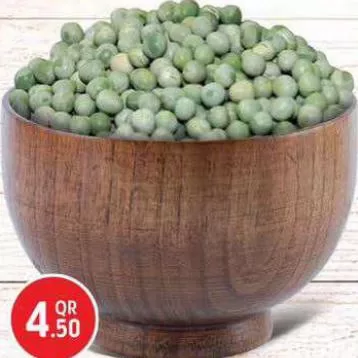 Green Peas, QAR 4.50 at Safari Hypermarket