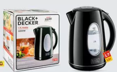 Black & Decker Concealed Coil Kettle 1.7l, QAR 69.00 at Paris Hypermarket