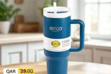 Gitco Eterna Ss Vacuum Insulated Tumbler, QAR 20.00 at Paris Hypermarket