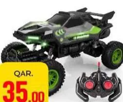 R/C Rechargeable Die Cast Rock Climbing Car, QAR 35.00 at Paris Hypermarket