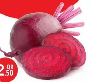 Beetroot, QAR 2.50 at Safari Hypermarket