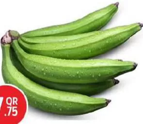 Green Banana, QAR 7.75 at Safari Hypermarket
