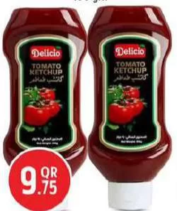 Delicio Tomato Ketchup, QAR 9.75 at Safari Hypermarket