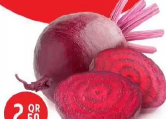 Beetroot, QAR 2.50 at Safari Hypermarket