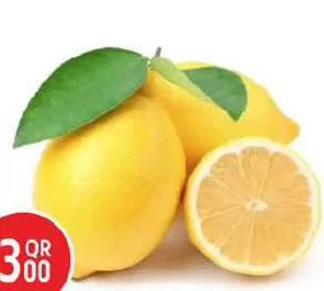 Lemon, QAR 3.00 at Safari Hypermarket
