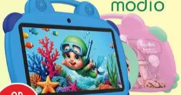 MODIO M56 WIFI 7" KIDS TABLET WITH FREE GIFTS, QAR 109.00 at Safari Hypermarket