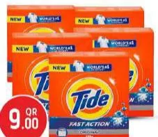 Tide Detergent Powder, QAR 9.00 at Safari Hypermarket