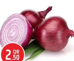 Onion Egypt, QAR 2.50 at Safari Hypermarket