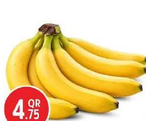Banana Ecuador, QAR 4.75 at Safari Hypermarket