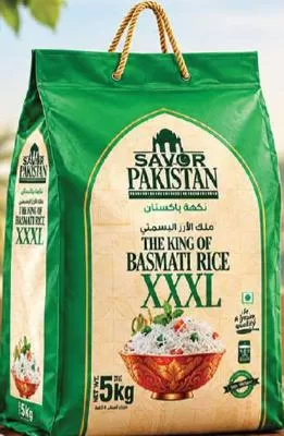 Savor Of Pakistan 1121 Basmati Rice, QAR 37.00 at Mark and Save