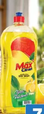 Max Clean Dish wash Liquid, QAR 7.00 at Mark and Save