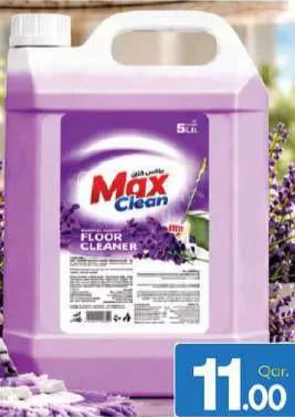 Max Clean Floor Cleaner Lavender, QAR 11.00 at Mark and Save