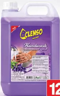 Clenso Hand Wash Lavander, QAR 12.00 at Mark and Save