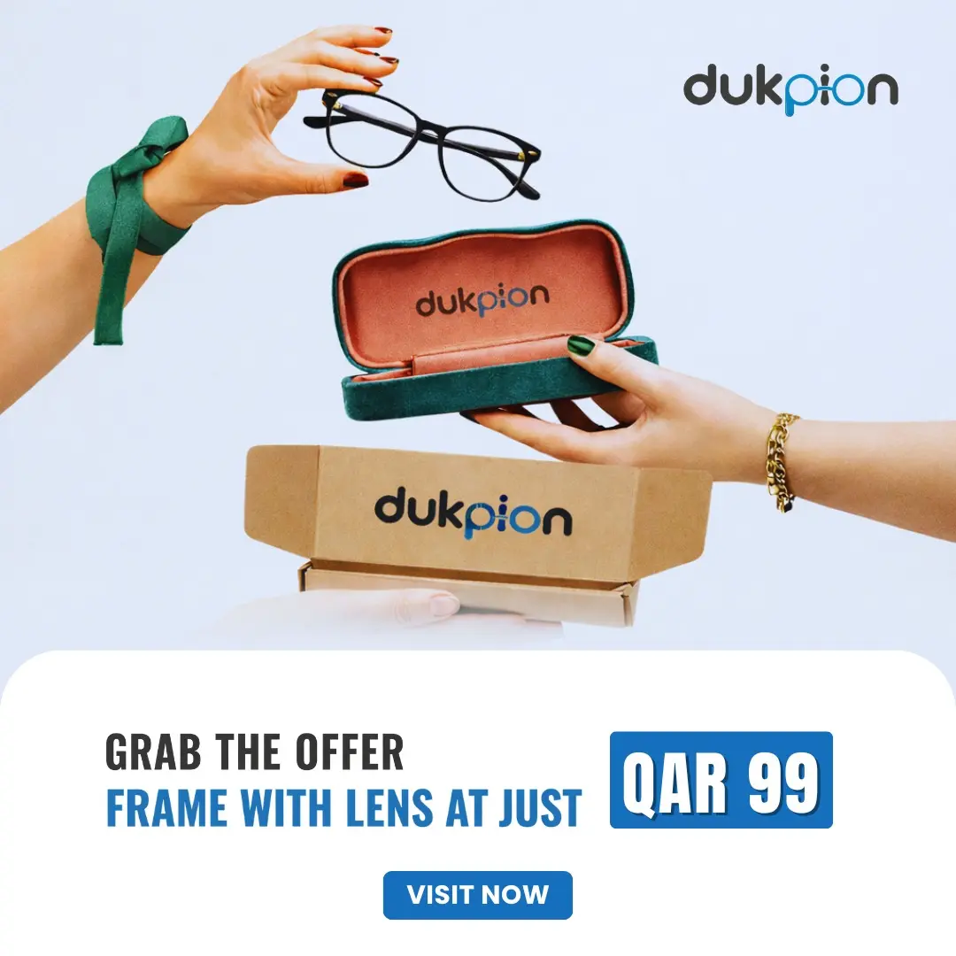 Frame + Lens Combo Offer @ QAR 99 👓✨