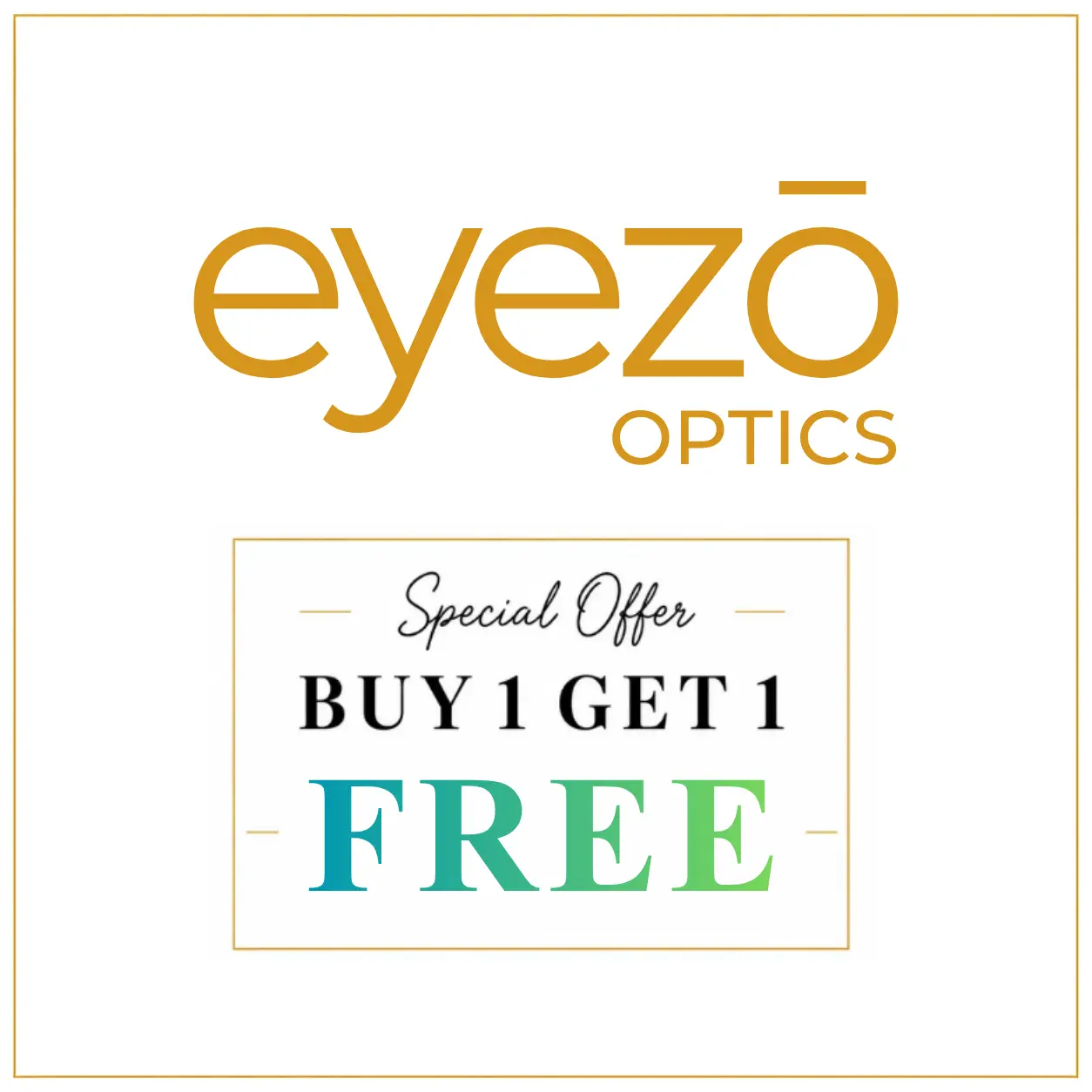 BUY 1 GET 1 FREE