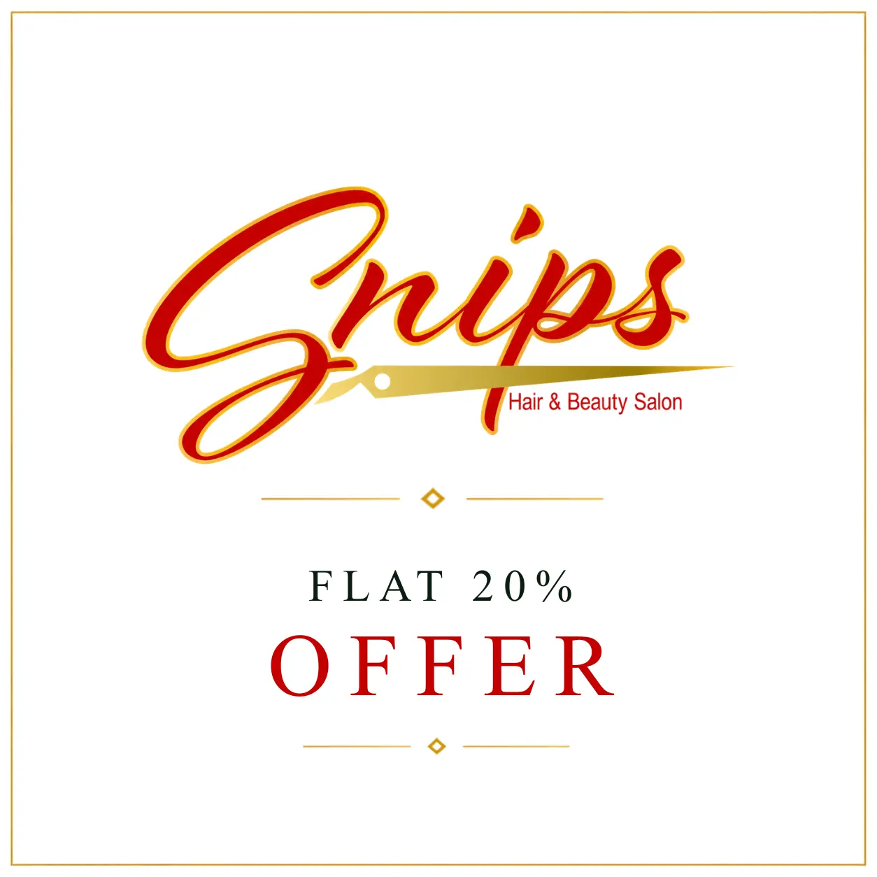 Flat Percentage Offer