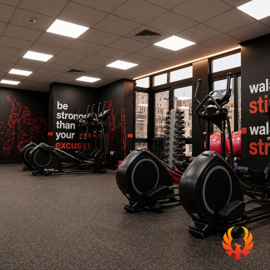 Phoenix Fitness is a 24/7 premium gym in Qatar known for its modern facilities and personal training services - image 5
