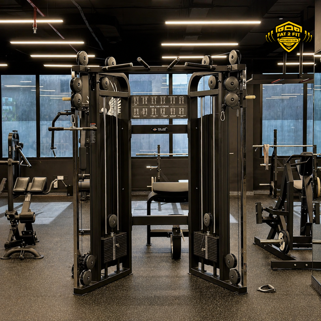 Fat to Fit Fitness Centre in Doha is known for transformation training and expert coaching, located on C Ring Road, New Salata - image 4