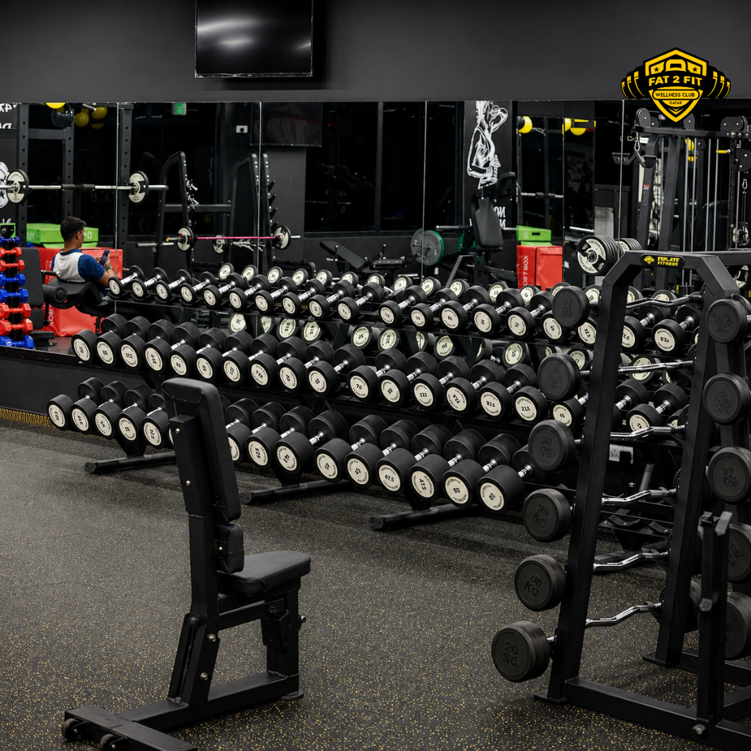 Fat to Fit Fitness Centre in Doha is known for transformation training and expert coaching, located on C Ring Road, New Salata - image 2